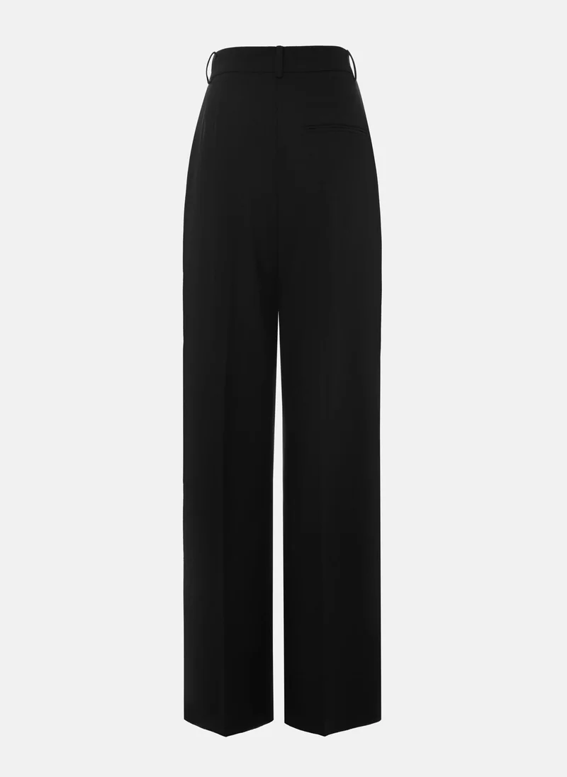 Lichi Textured palazzo trousers
