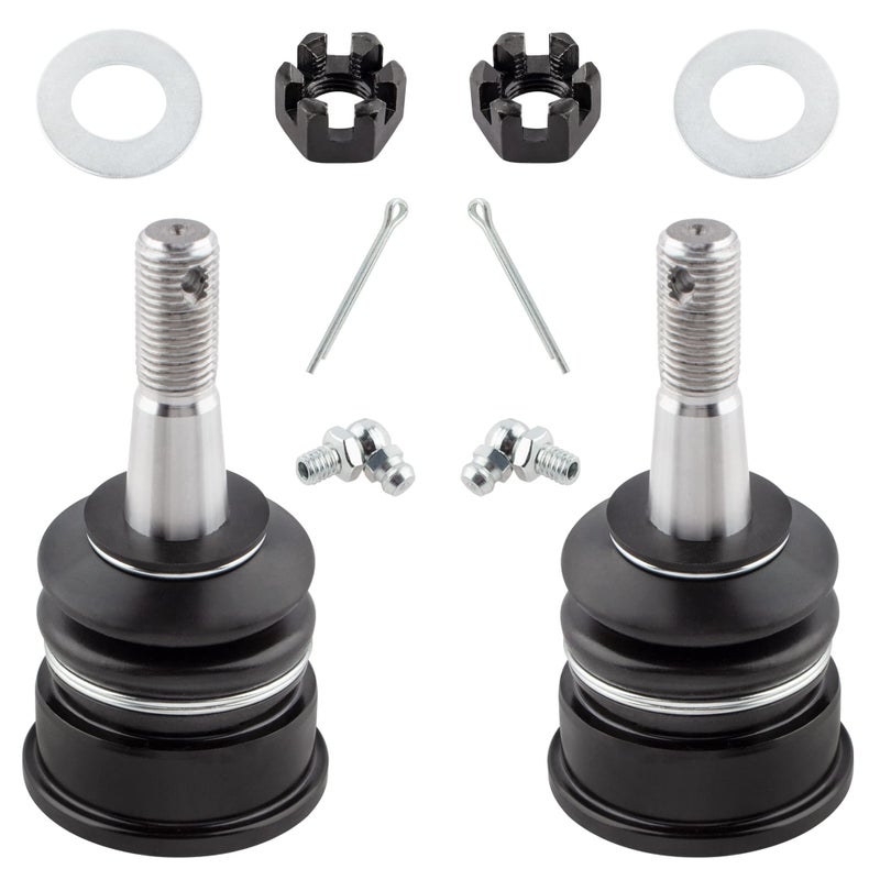 YMAUGP Pair New Front Lower Driver Passenger Ball Joints Suspension Kit For Chevrolet Corvette 1984 1985 1986 1987 1988 1989 1990 1991 1992 1993 1994 1995 1996 All Models K6345
