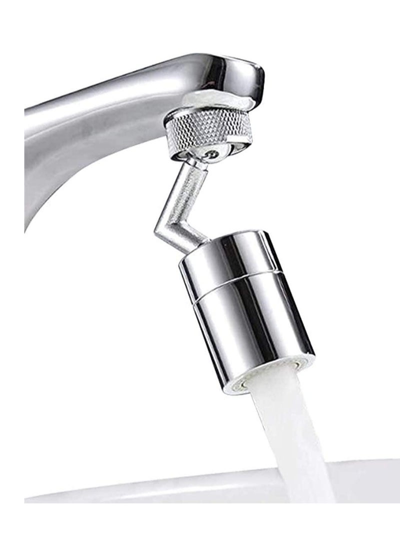 Kitchen Tap Head, Faucet Water Filters Nozzle 720° Rotatable Universal Splash Anti-Splash, Oxygen-Enriched Foam, Four-Layer Mesh, Leak-Proof with Double O-Ring