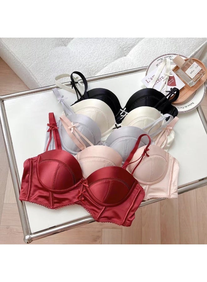 KUYING Brand New Comfortable Skin Friendly Breathable Bra  Set Of 5  - Image 1