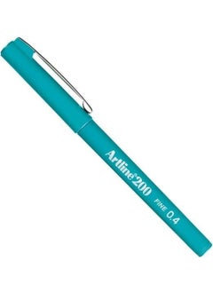 Artline 200N Fine Felt Tip Writing Pen Nib: 0,4mm Turquoise 