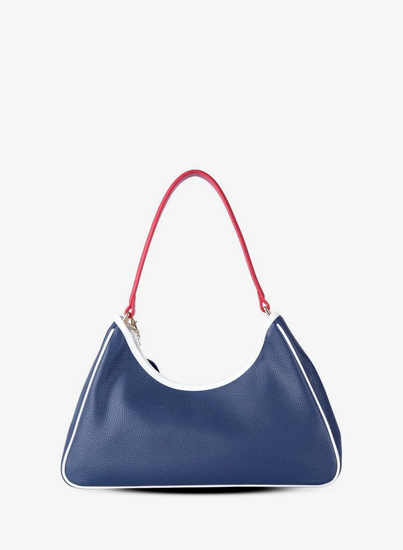 U.S. Polo Assn. NAVY-RED-WHITE U.S. Polo Assn. Women's Shoulder Bag, Ladies Large Capacity Hobo Bag, Handbag Tote Bags Clutch Bag, Women's Leather Hobo Bag, Women's Tote Bag, Women's Shoulder Bag, Women's Hand Bag, Women's Travel Bag, for Office Sling Bag Side Bag and Girls College Students for Women | Best Price UAE