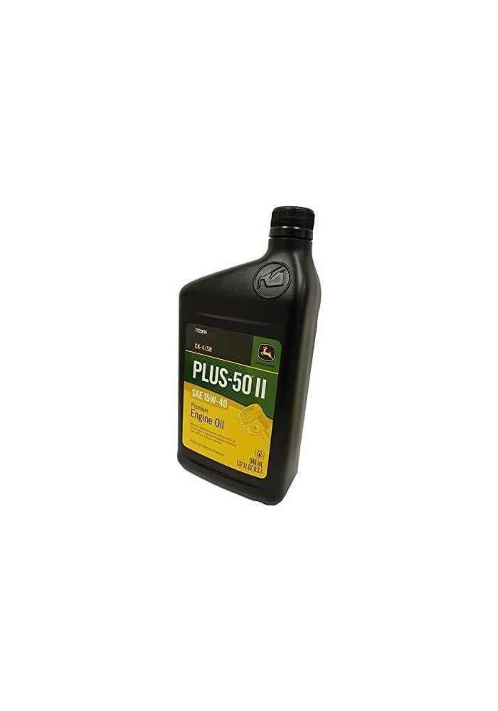 زيت المحرك الممتاز جون دير بلس-50 II SAE 15W-40 - 4 كوارت