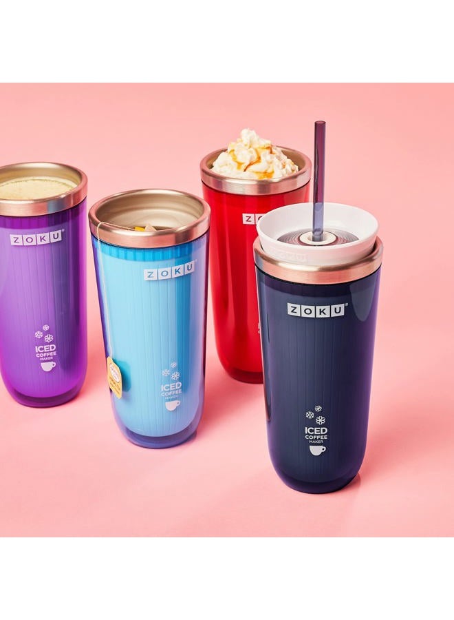 ZOKU Iced Coffee Maker with Straw 325 ml - Image 5