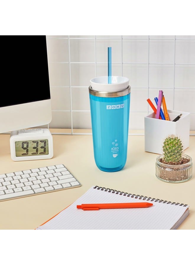 ZOKU Iced Coffee Maker with Straw 325 ml - Image 4