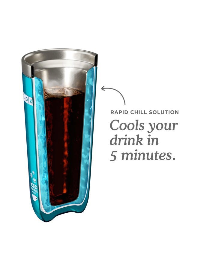 ZOKU Iced Coffee Maker with Straw 325 ml - Image 2