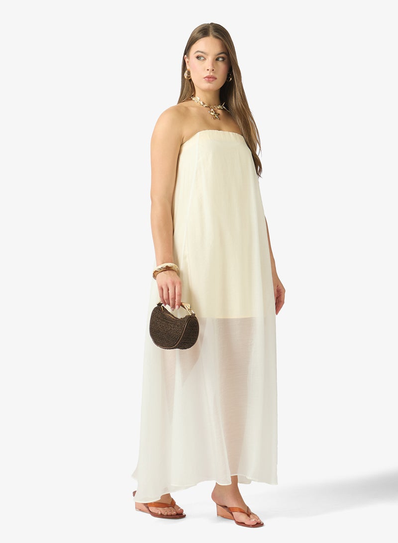 TOPSHOP Layered Woven Dress - Image 4