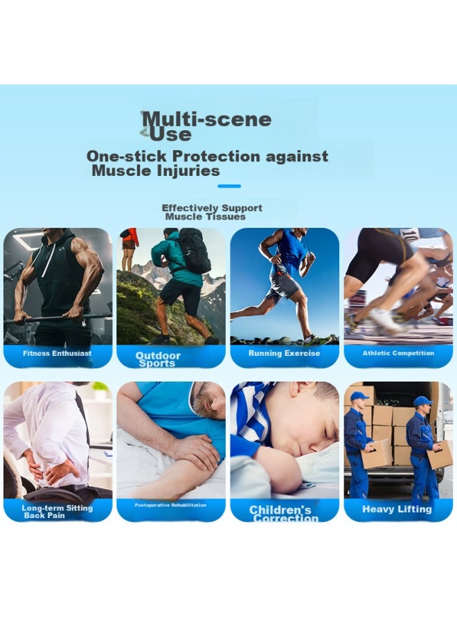 LP Lp Muscle Tape, Sports Kinesiology Tape, Professional Athlete Muscle Tape, Waterproof, For Strain And Soreness, Sports Bandage  - Image 3