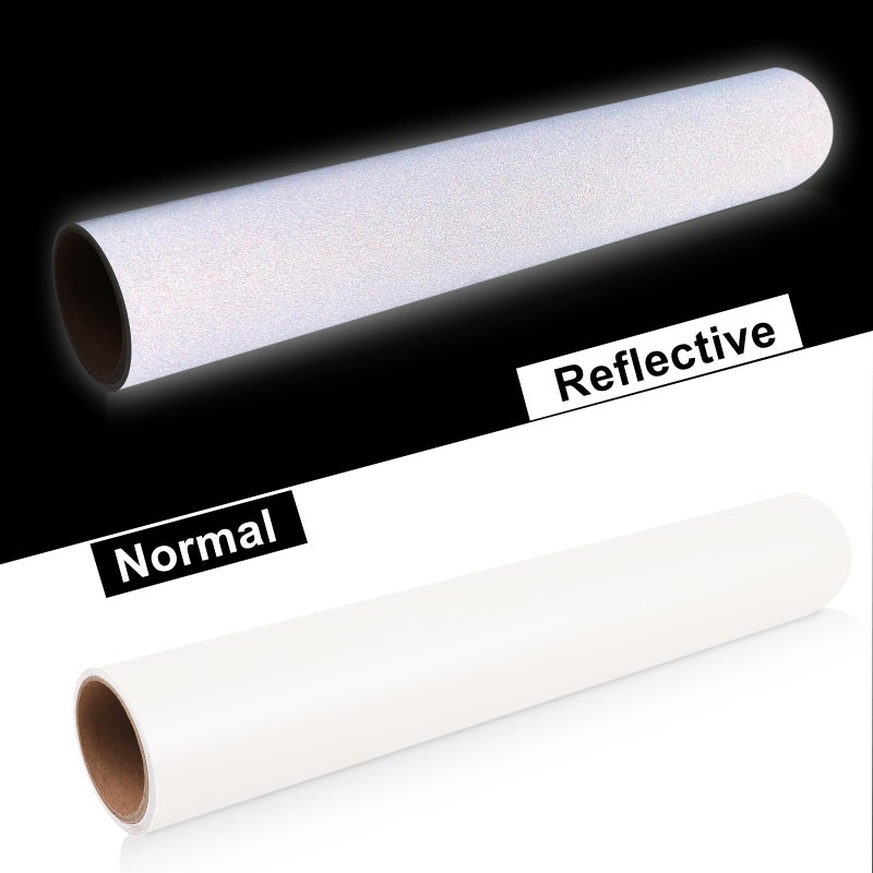 WRAPXPERT Reflective Vinyl - White, 12" x 5ft for Mailbox Numbers, Cars, Trucks, Motorcycles, Bikes, Helmets - Image 3