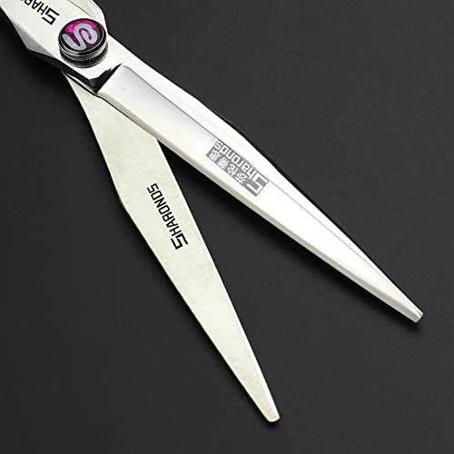 SHARONDS Hair Cutting Scissors Hairdressing Scissors Thinning Scissor Professional Barber Salon Home Shear For Men Women (7-inch 4pc) - Image 5