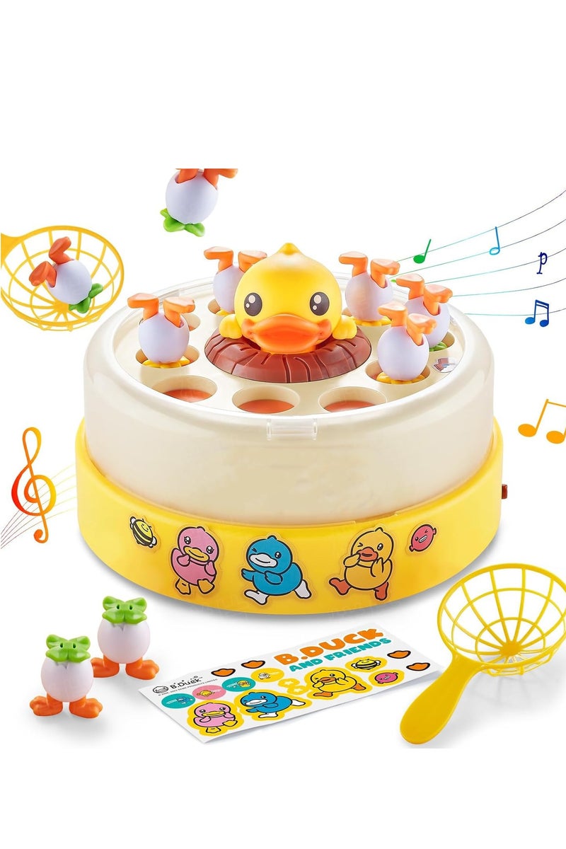 Bounce and Catch Duck Board Games, Pop Up Board Game, Montessori Sensory Toy Games for Kids, Duck Family Games Toys for 5-7 Boys Girls, Birthday Gifts for Toddlers - Image 1