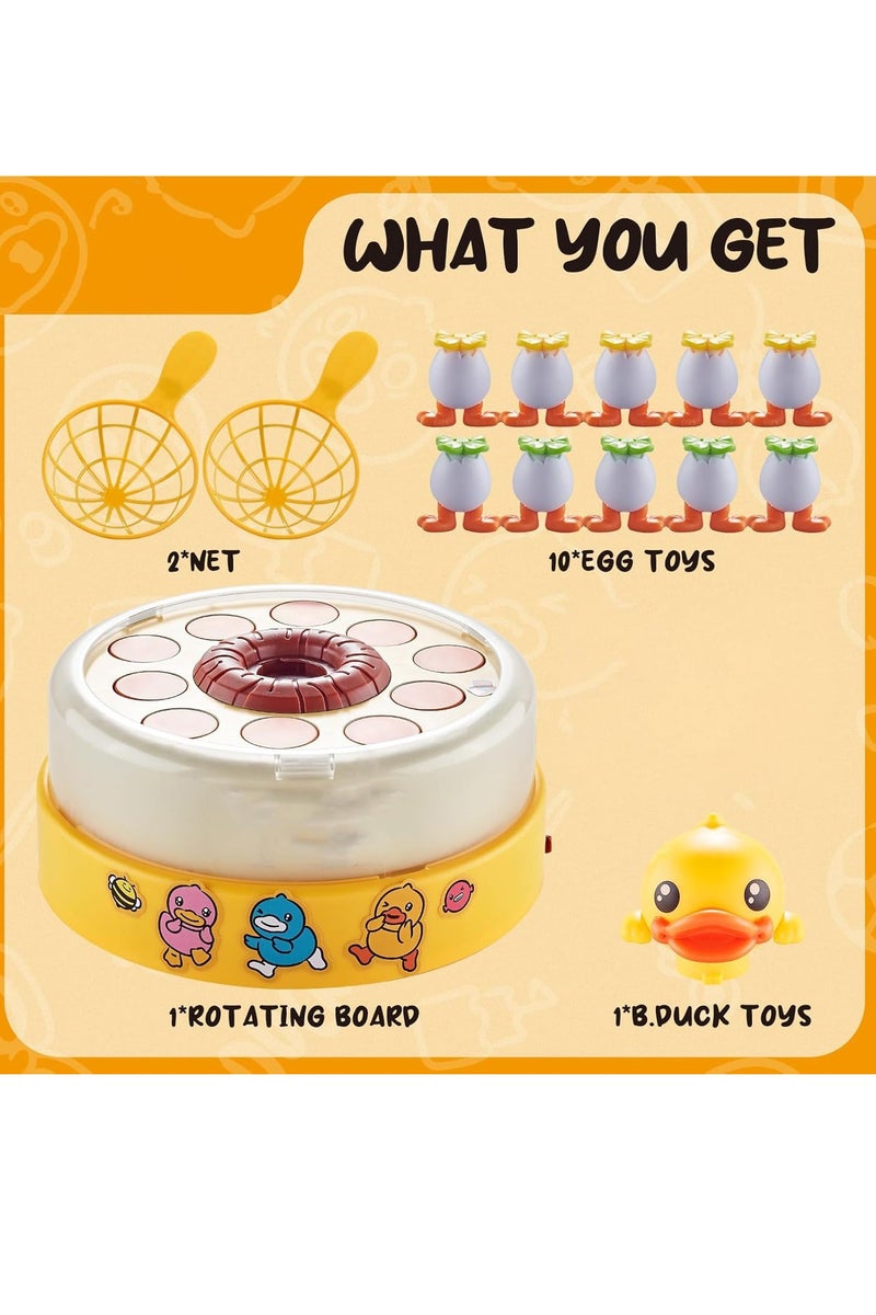 Bounce and Catch Duck Board Games, Pop Up Board Game, Montessori Sensory Toy Games for Kids, Duck Family Games Toys for 5-7 Boys Girls, Birthday Gifts for Toddlers - Image 3