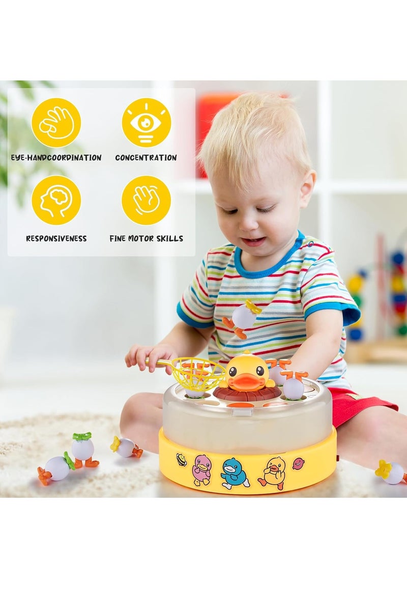 Bounce and Catch Duck Board Games, Pop Up Board Game, Montessori Sensory Toy Games for Kids, Duck Family Games Toys for 5-7 Boys Girls, Birthday Gifts for Toddlers - Image 5