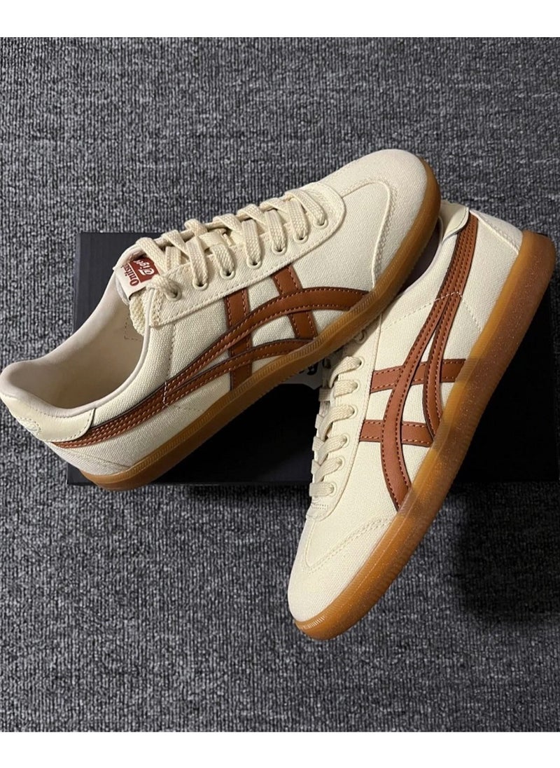 Onitsuka Tiger - Tokuten Casual Athlesiure Sneakers Beige/Brown - Image 1