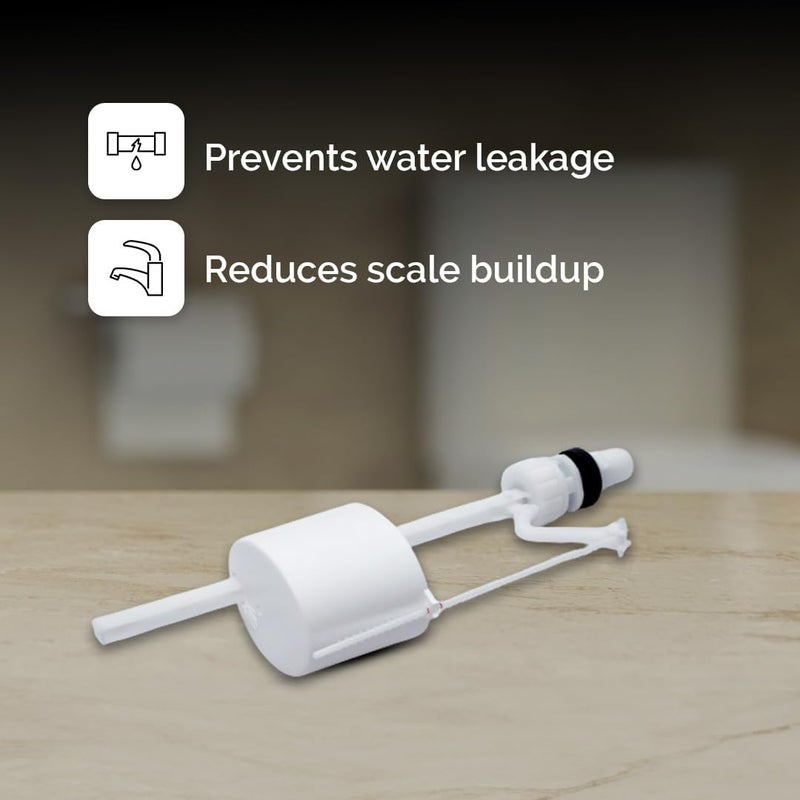 Parryware مجموعة مدخل أو صمام مدخل لطراز كاسكيد NXT - BIV3 | مجموعة siphon لطرازات كاسكيد | قطع غيار مقعد المرحاض وتركيبات الحمام (عبوة من 1) | C790299 - Image 3