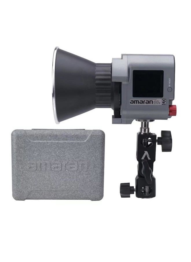Aputure Amaran COB 60X S LED Video Light 60W Bi-Color 2700-6500k Bowens Mount Point-Source LED Photography Lighting for Vlogger,Photographer,Filmmaker  - Image 4
