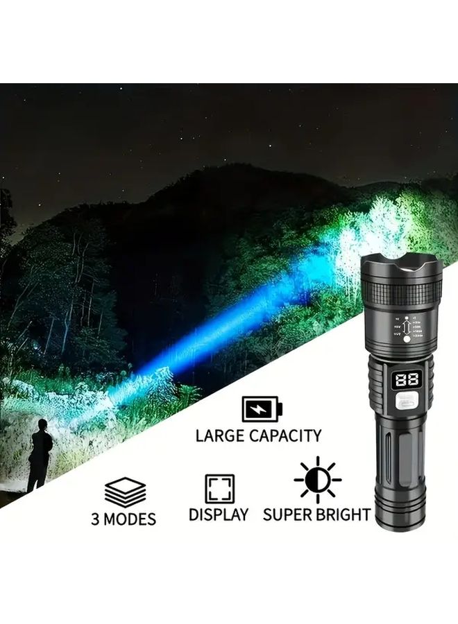 High Lumen LED Compact Mini Handheld Flashlight Model 6607 2PCS For Emergency Camping Outdoor - Image 3