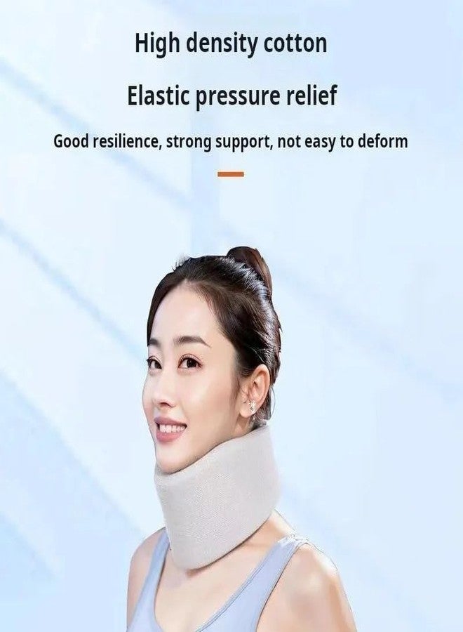 ZAPTVI PACK OF 1 Cervical Neck Support Collar for Pain Relief Soft Foam Adjustable Neck Brace for Men Women Lightweight Breathable Cervical Support Belt for Neck Stiffness Travel Office Daily Use - Image 4