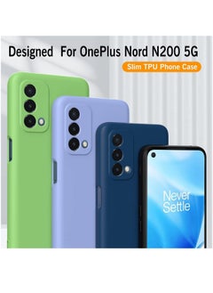 Case Cover For OnePlus Nord N200 5G  2021 TPU Silicone Case Soft Flexible Rubber Protective Cover (Dark Green) - pzsku/Z6AD136FA2001CEA5B5FFZ/45/_/1715177011/dc5abb5d-912f-4fa5-b163-e6dc81d4c89c