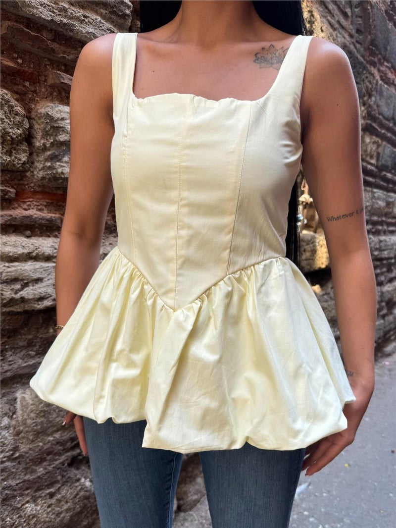 Weshaya Blouse Women Yellow - Image 1