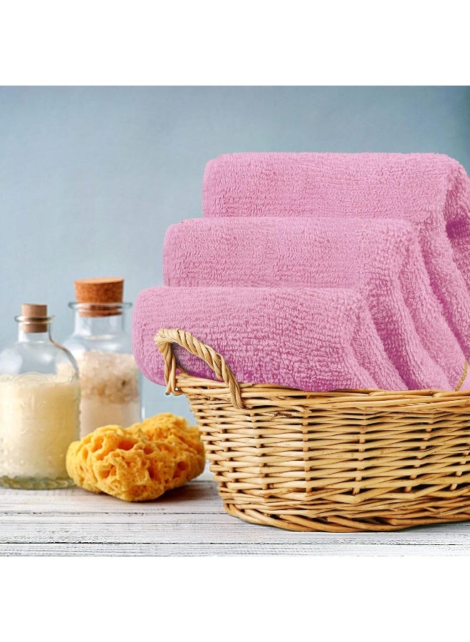 Utopia Towels 12 Pack Premium Wash Cloths Set (12 x 12 Inches) 100% Cotton Ring Spun, Highly Absorbent and Soft Feel Washcloths for Bathroom, Spa, Gym, and Face Towel (Pink) - Image 4