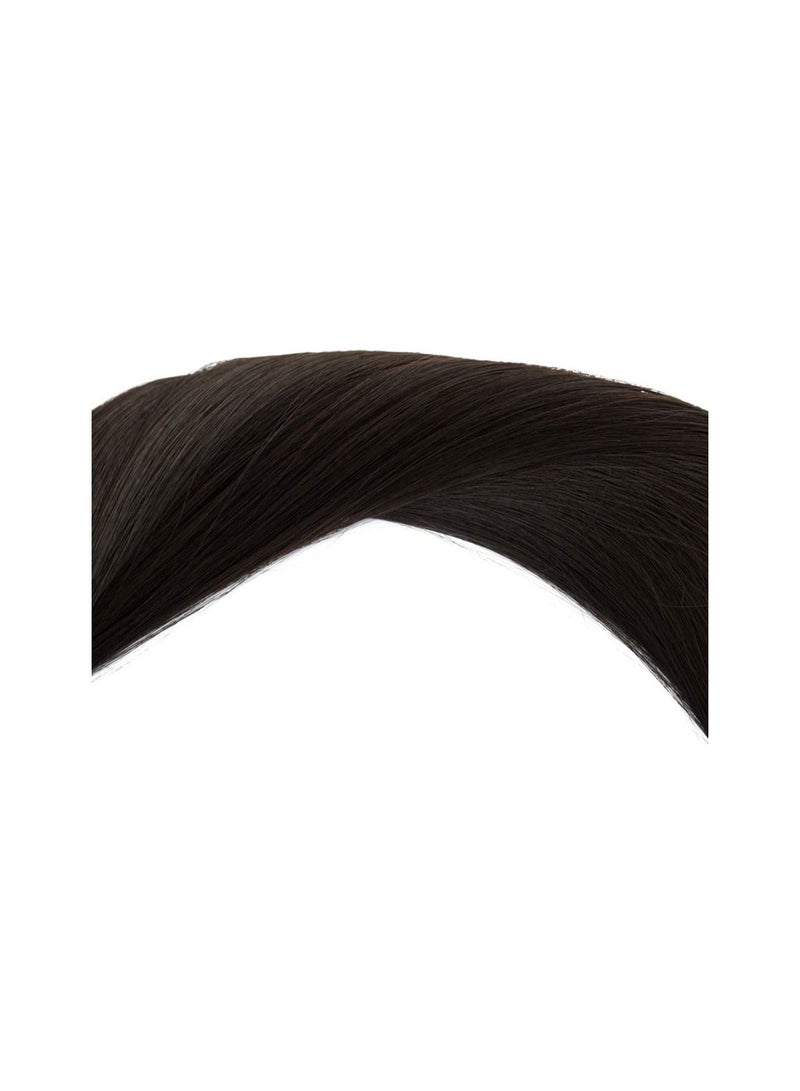 Estelle Claw Clip in Long Ponytail Extension Straight Hair for Women Jaw on (Black Brown) - Image 3