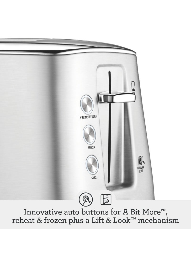 Sage - Sage - Toast Select Luxe 2 Slice Toaster with Extra-Wide Slots & time presets for each type of bread, Brushed Stainless Steel - UAE Version, 2 Year Manufacturer Warranty - Image 1