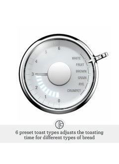 Sage Sage - Toast Select Luxe 2 Slice Toaster with Extra-Wide Slots & time presets for each type of bread, Brushed Stainless Steel - UAE Version, 2 Year Manufacturer Warranty  - Image 4