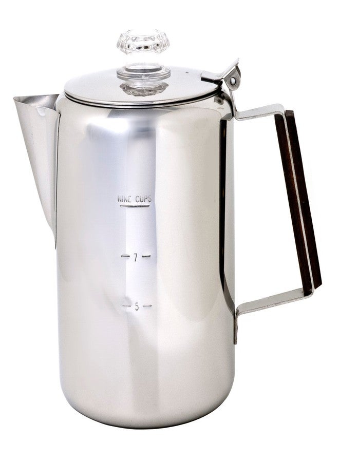 Chinook Timberline 9 Cup Stainless Steel Coffee Percolator - Image 1