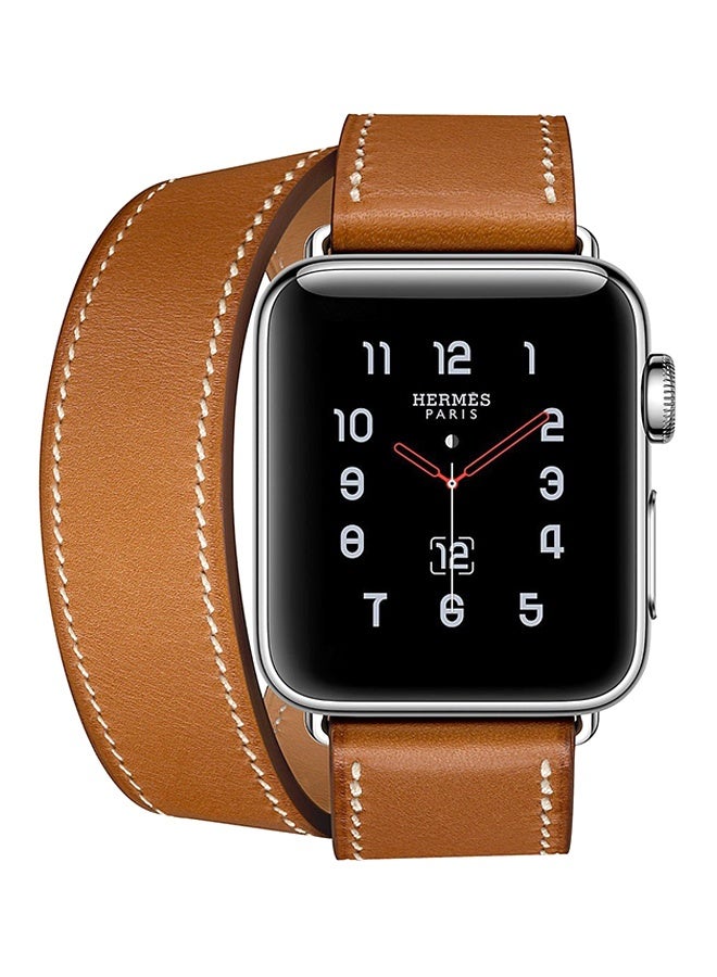 Beauenty Replacement Band For Apple Watch Series 2 42mm Brown - Image 1