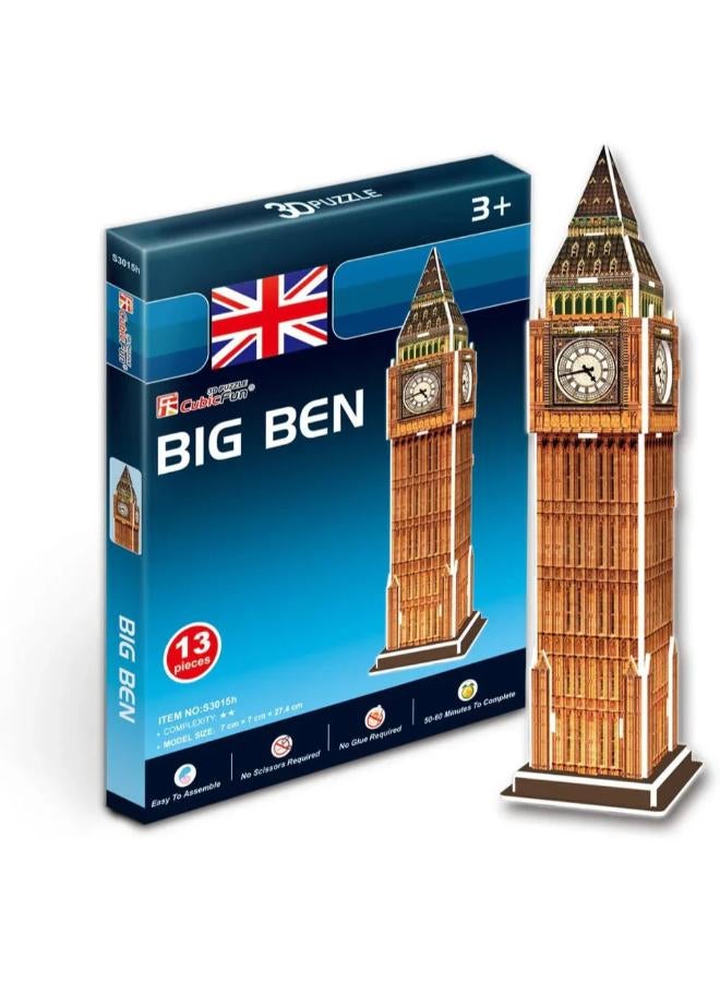 CubicFun Big Ben 3D Puzzle - Image 1
