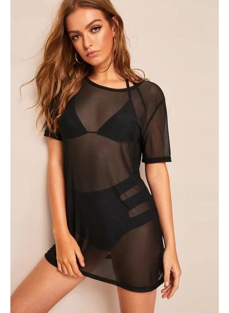 Angelsin Beach Dress Pareo Kimono - Image 2