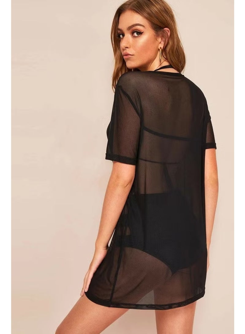 Angelsin Beach Dress Pareo Kimono - Image 3