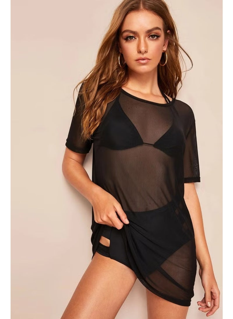 Angelsin Beach Dress Pareo Kimono - Image 4