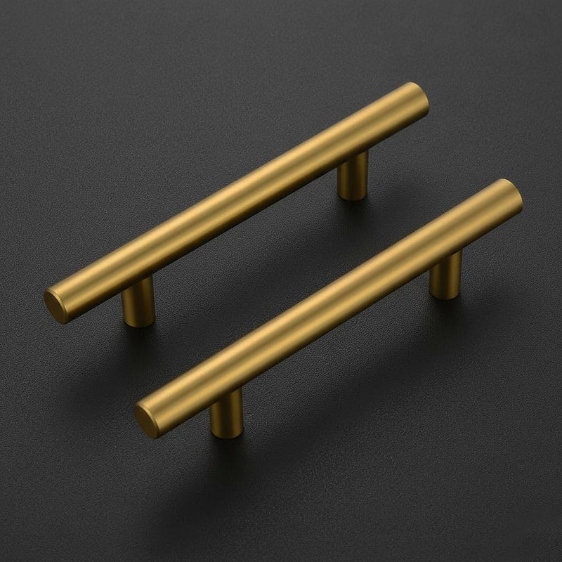 Atlantic Cabinet Pull Handle – Antique Finish, 8-Inch Total Length, 160mm Hole-to-Hole, Pack of 6 – Durable & Elegant Hardware for Kitchen & Bathroom Cabinets - Image 2