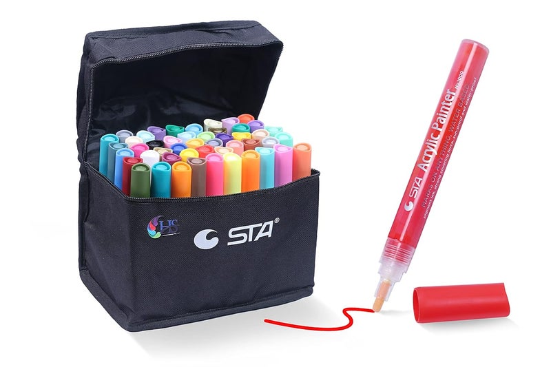 STA DIY Acrylick Markers Set 48