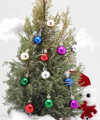 Sai Tradelink 60 Pcs Mixed Christmas Tree Decorations SetChristmas Ornaments for Festivities Home Decoration Multi_60 pcs1 - Image 2