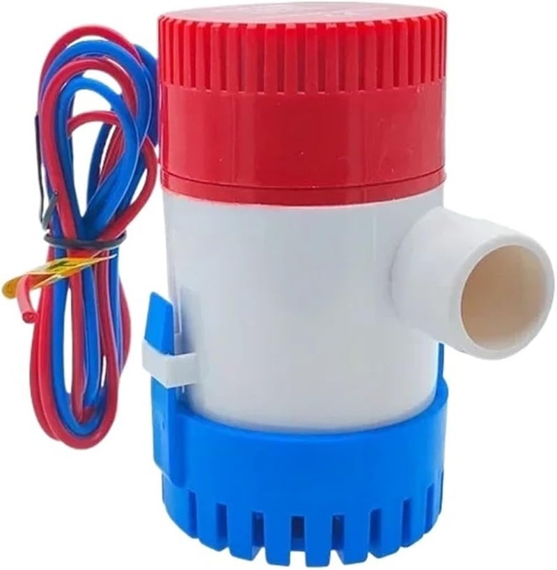 طقم مضخة غاطسة لتصريف المياه 12 فولت 750 جالون في الساعة للقوارب والطائرات المائية والمنازل المتنقلة - Image 2