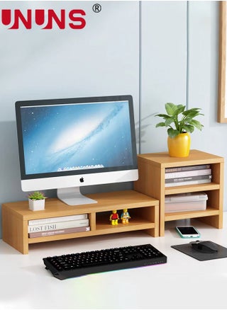 Monitor Stand Riser,2 Tier Computer Monitor Stand With 3 Tier Storage Shelf Desktop Organizer,For Office And Home Use - pzsku/Z6AD2376A4CCFB080BEACZ/45/_/1682670899/535eacaf-bb56-42c9-af0c-f79d88a3b1b7