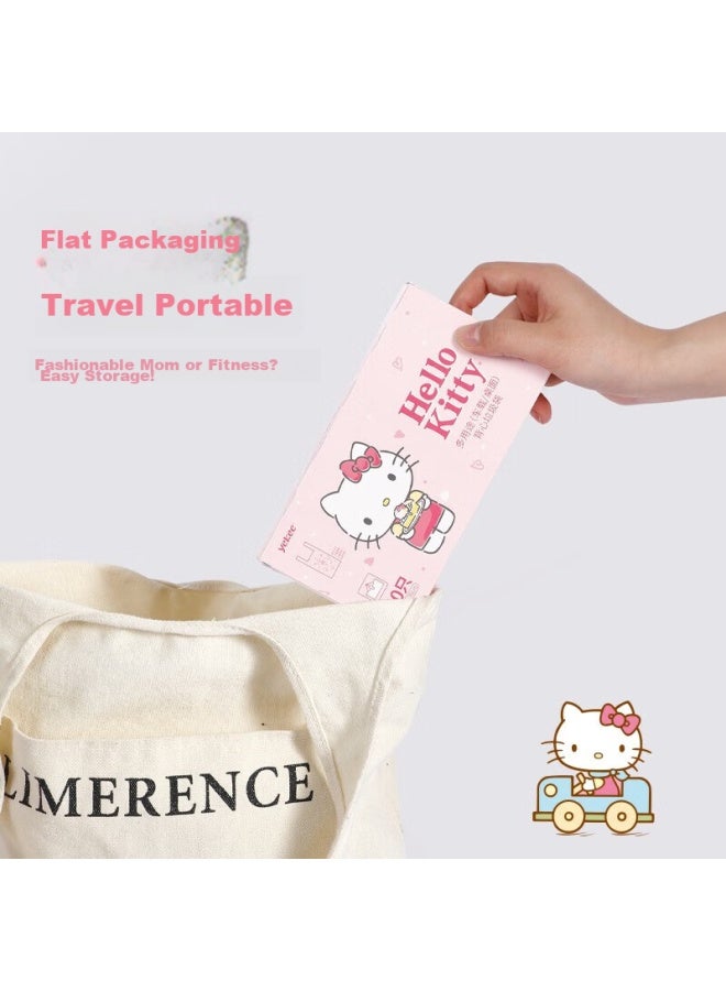 Yekee Vest-style Garbage Bags, Pink, 16cm*36cm, 50 Pieces, Single-sided 1 Micron, For Students, Desktop, And Car Use, Y-9382 - Image 2