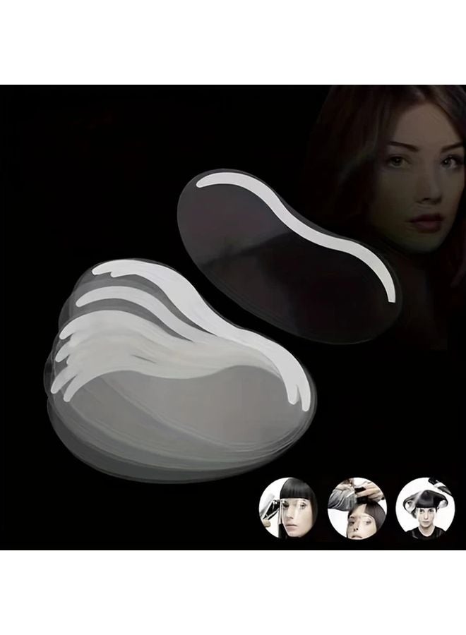 50 قطعة أقنعة وجه شفافة قابلة للتخلص للاستحمام واقيات شمسية لتمديد الحواجب والرموش - Image 2