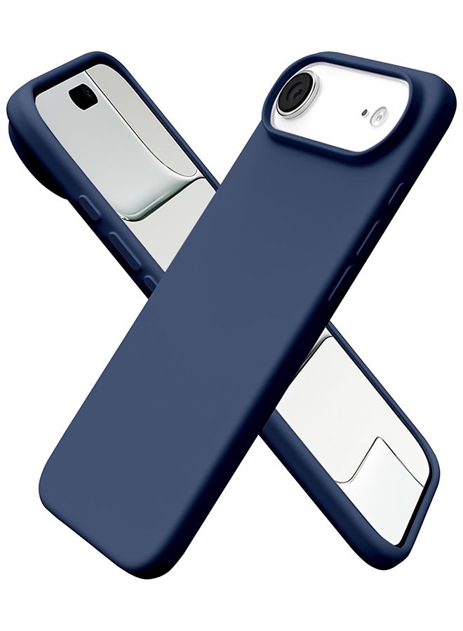 ميدا غطاء سيليكون لجهاز ايفون 17 اير، جراب حماية لكامل الجسم بملمس حريري ناعم، غطاء مضاد للصدمات مع بطانة من المايكروفايبر - Image 1