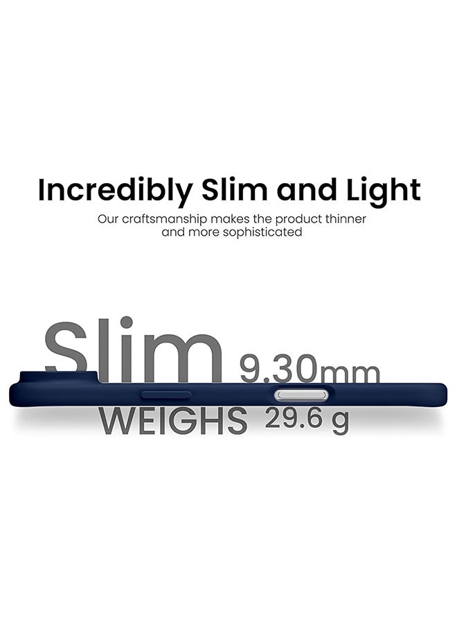 ميدا غطاء سيليكون لجهاز ايفون 17 اير، جراب حماية لكامل الجسم بملمس حريري ناعم، غطاء مضاد للصدمات مع بطانة من المايكروفايبر - Image 5