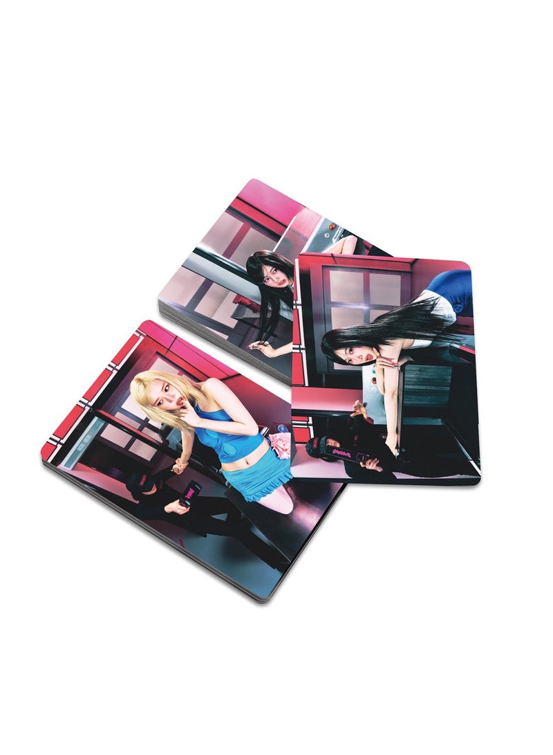 إيهوم 55 قطعة من بطاقة AESPA الجديدة لألبوم Hot Mess Lomo - Image 4