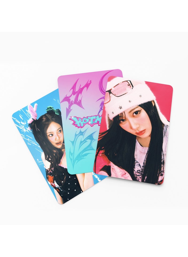 إيهوم 55 قطعة من بطاقة AESPA الجديدة لألبوم Hot Mess Lomo - Image 5