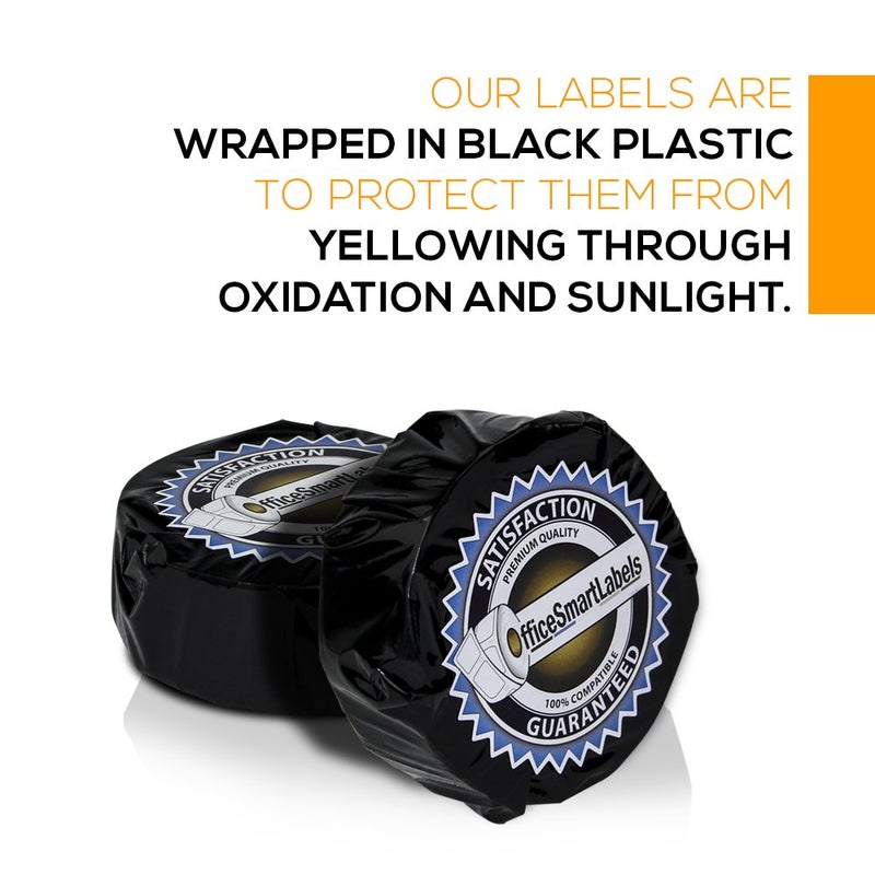 OfficeSmartLabels 1 x 1-1/2 inch Book Spines Labels, Compatible with 30347 (6 Rolls / 750 Labels Per Roll) - Image 3