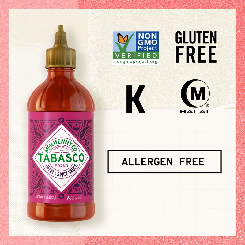 TABASCO Brand Sweet Chili Sauce, Mild Hot Sauce, Easy-to-Squeeze Bottle, Perfect Balance of Sweet & Heat, Versatile Flavor, Great on Fish Tacos, Salads, Asian Food & More, 11 Oz (Pack of 1) - Image 5