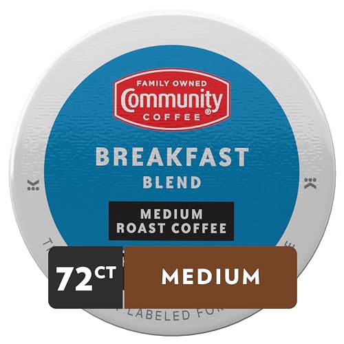 Community Coffee Breakfast Blend Medium Roast SingleServe Keurig KCup Pods 72 Count Pack of 1 - Image 5
