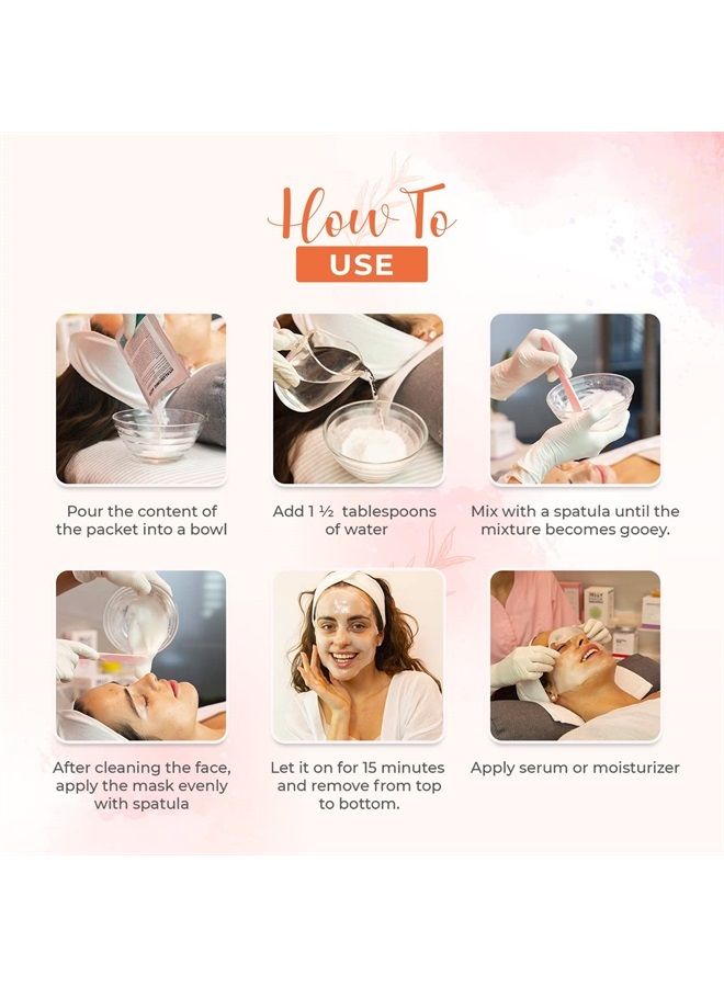 قناع الجيلي القابل للتقشير - 5 علاجات BHA AHA (أسود ذهبي ساليسيليك AC، أحمر ذهبي لاكتيك AC، أبيض ذهبي جليكوليك AC، 24k ذهب ماندليك AC، هيالورونيك AC) - عبوتان من كل نوع