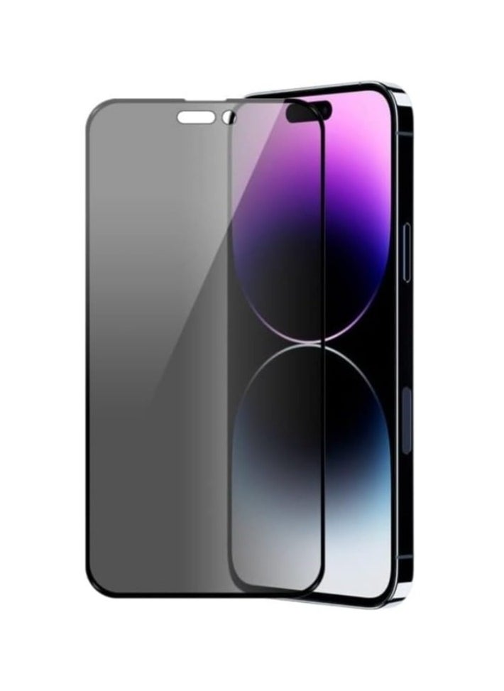 vesus Matte Ceramic Anti-Spy for Iphone 15 Pro Max Privacy Screen Protector [Not Glass], Anti-Spy Full Adhesive Flexible Film for Iphone 15 Pro Max 2023 Black - Image 1